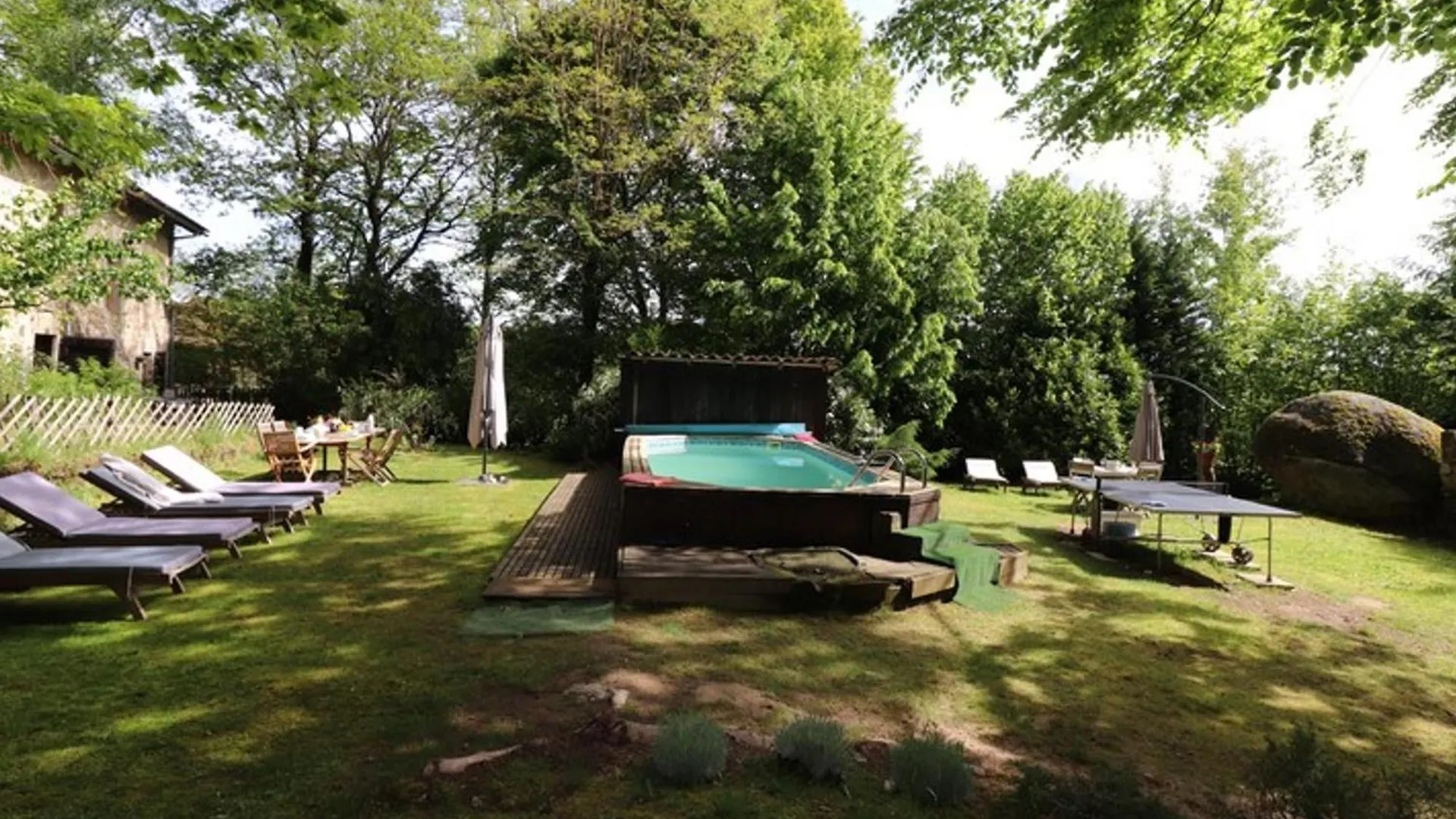 Gite Independant Avec Piscine Chauffee En Pleine Nature - Parlan, 6 Pers. - Fr-1-742-343